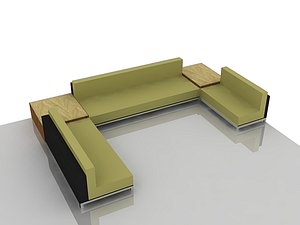Sofa kaki.skp