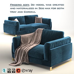 Frigerio sofa 3D