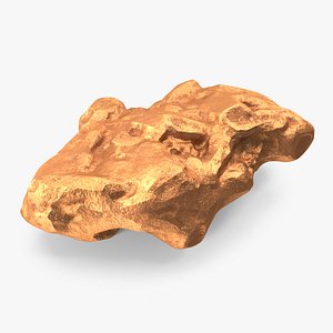 Copper Natural Mineral model