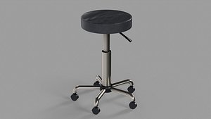 Medical Lab Stool model