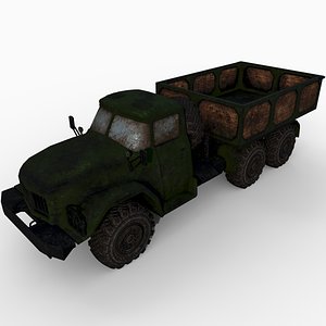 3D model zil-131 zil