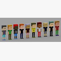 NFT Voxel Characters