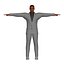 Adult Man Light Grey Suit