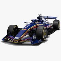 Formula 1 2026 Showcar F1 Race Car Concept