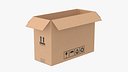 Cardboard Box 50x20x35 Open