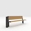 3D Bench Park 29