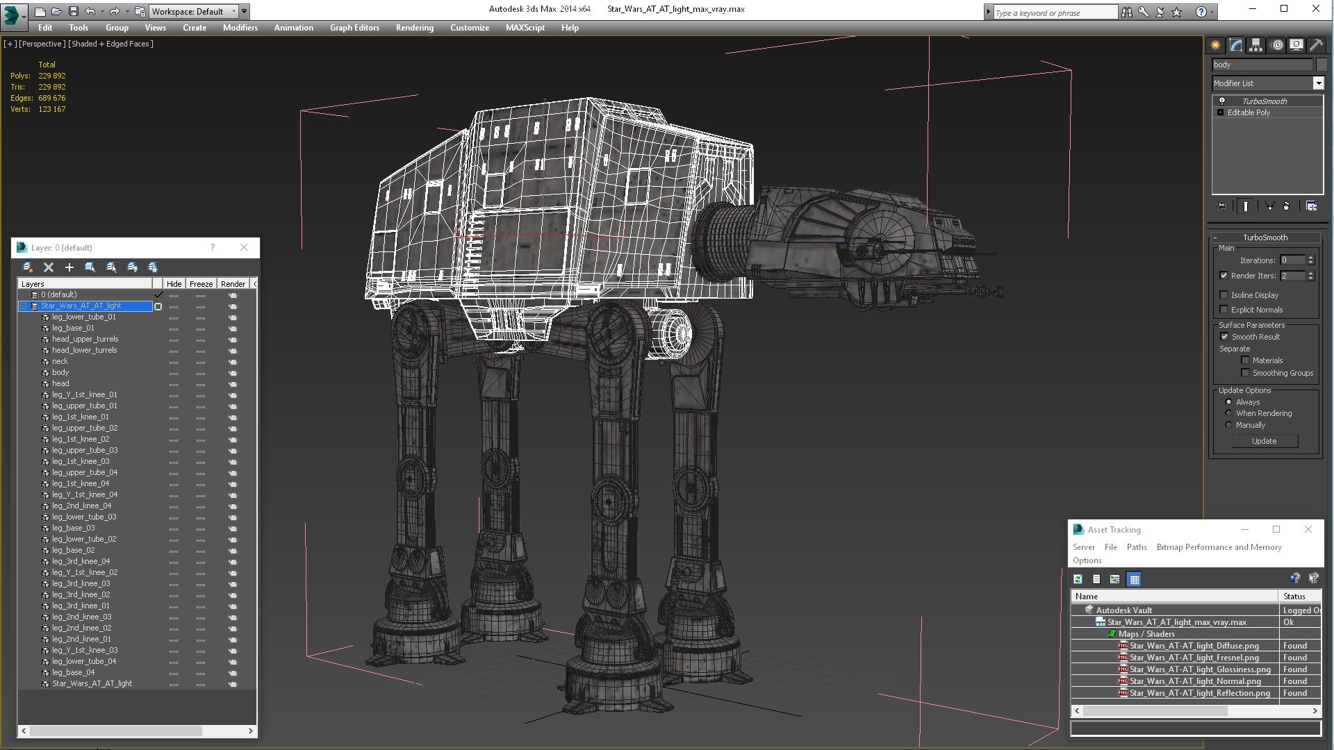3D Star Wars AT AT Light model https://p.turbosquid.com/ts-thumb/wZ/ICX2fF/Au/starwarsatatlightc4dmodel022/jpg/1692308560/1920x1080/fit_q87/8034a61056f93f99615b61888a55561ed9c5830c/starwarsatatlightc4dmodel022.jpg