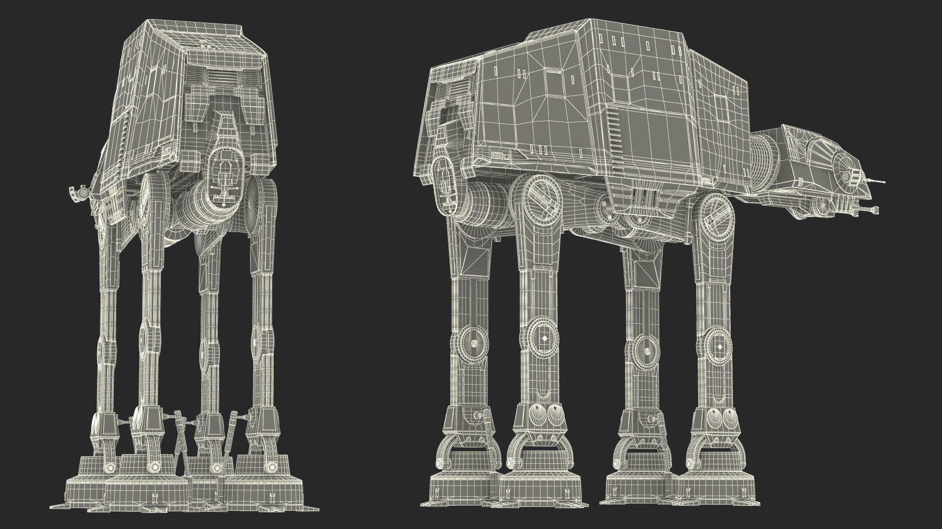 3D Star Wars AT AT Light model https://p.turbosquid.com/ts-thumb/wZ/ICX2fF/n5/starwarsatatlightc4dmodel028/jpg/1692308585/1920x1080/fit_q87/893bc3b8ceb1b88ac5e5ca02e4aaa1fb6f9d1254/starwarsatatlightc4dmodel028.jpg