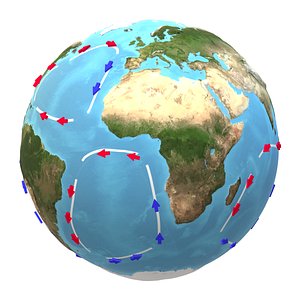 3D Earths currents model