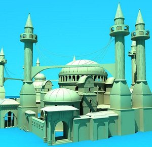 3ds max chatedral sofia