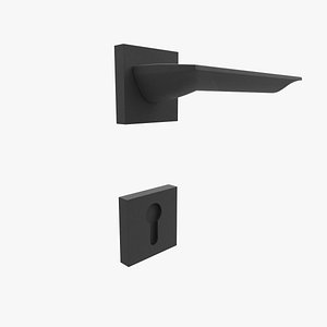 Door Handle Modern Blade 3D model