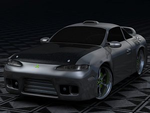 eclipse mitsubishi gsx 3d model