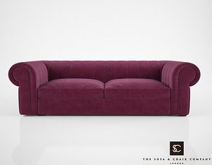 sofa chair company renato 3d model