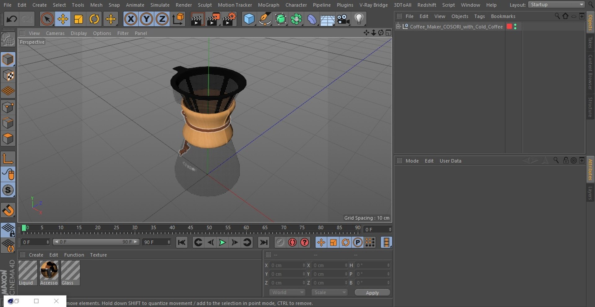 3D Coffee Maker COSORI with Cold Coffee