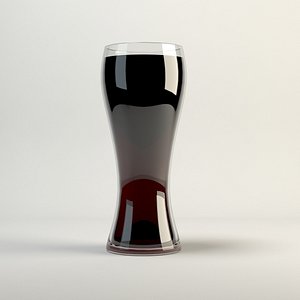 3d model cola glass