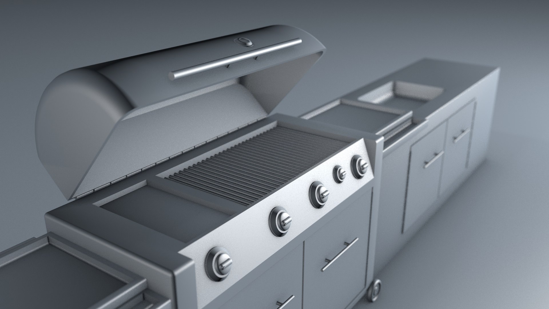 3d Basic Barbecue