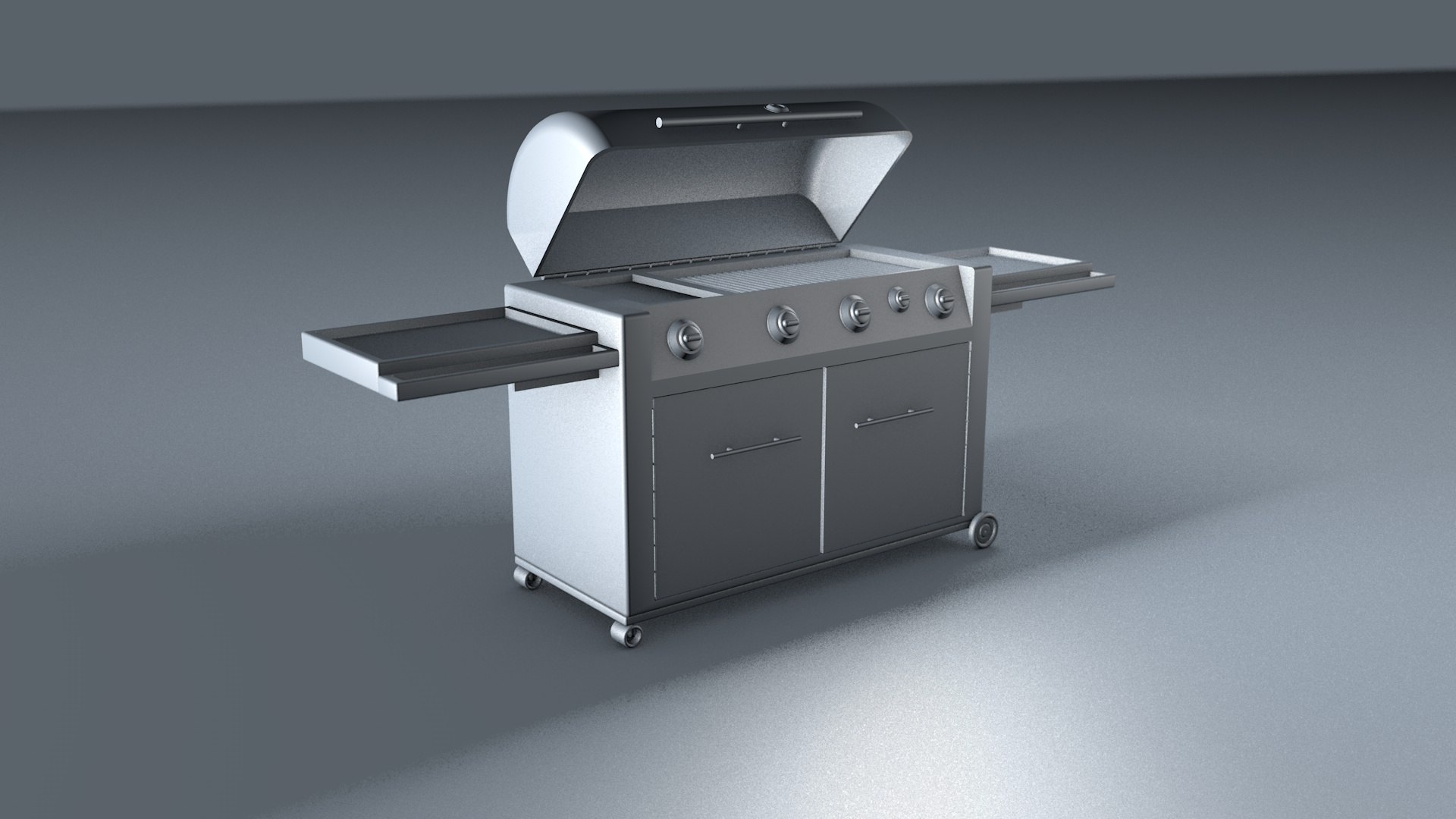 3d Basic Barbecue