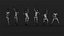 24 Tennis figures