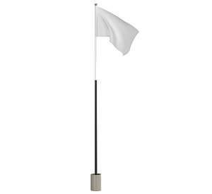 3D Golf Flag PBR 5