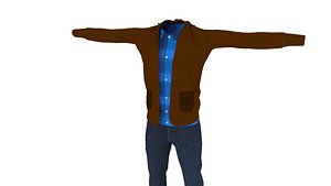 Man Clothing 3D model