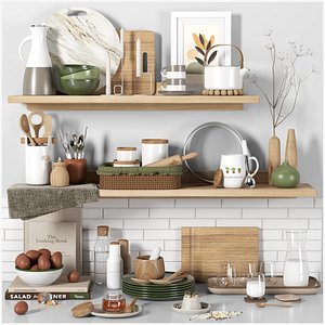 3D model kitchen accessories01