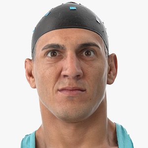 mike human head nose 3D model