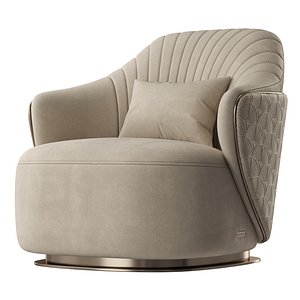 3D Adele Armchair by Visionnaire model