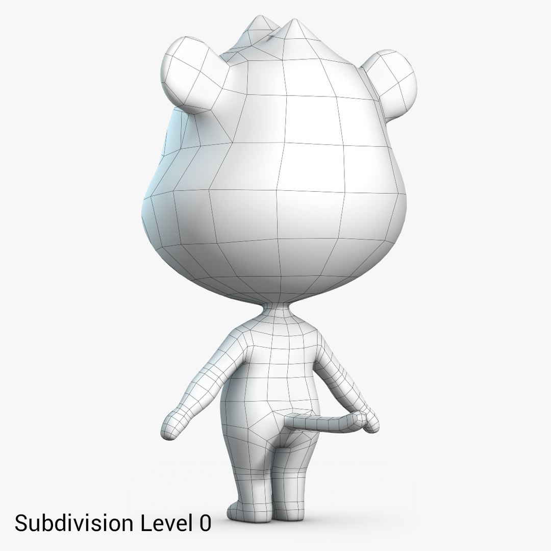 Cartoon Animation Character Model - TurboSquid 1647986