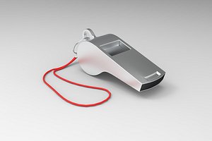 Whistle 3D model
