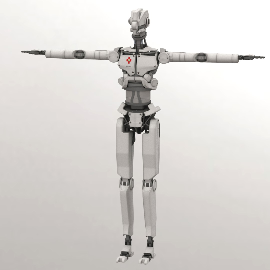 Robot Android 3D - TurboSquid 1170629