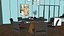 Dining room Sketchup file Full Material Vray 4 FBXOBJ