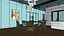 Dining room Sketchup file Full Material Vray 4 FBXOBJ