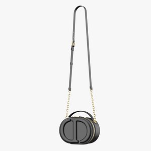 DIOR Signature Oval Camera Bag 3 3D model