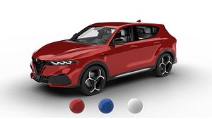 3D Alfa Romeo Tonale 2026 3d model model