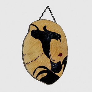 wooden frame 03 3D model