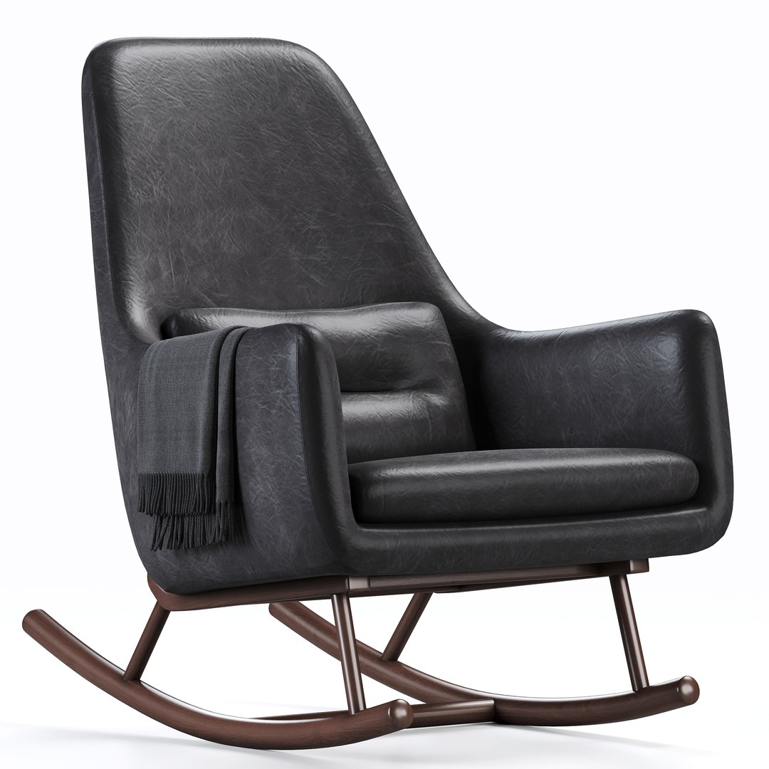 Saic Quantam Rocking Chair 3D Model TurboSquid 1703183