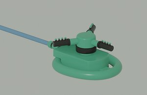 3D model Water Sprinkler
