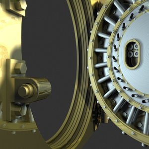 vault door 3d max