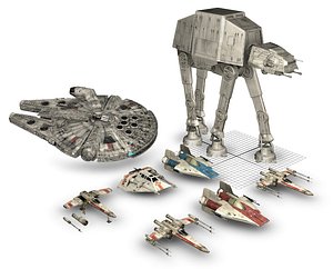 Ultimate Game Ready Star Wars Vehicles Collection