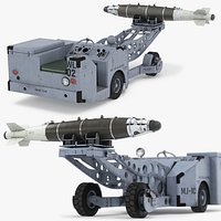 MJ1 Aircraft Weapon Loader with Missile