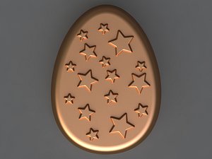 egg mold hand 3D