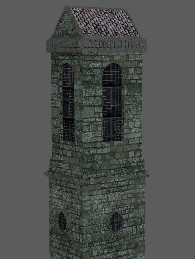 Fantasy Tower Surveillance 3D - TurboSquid 1270416