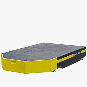 AMR Autonomous Robotic Transporter Small PBR 3D model