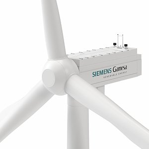 3D Wind Turbine Siemens Gamesa