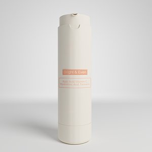 Press to Dispense Cream Bottle- - FBX 3D model