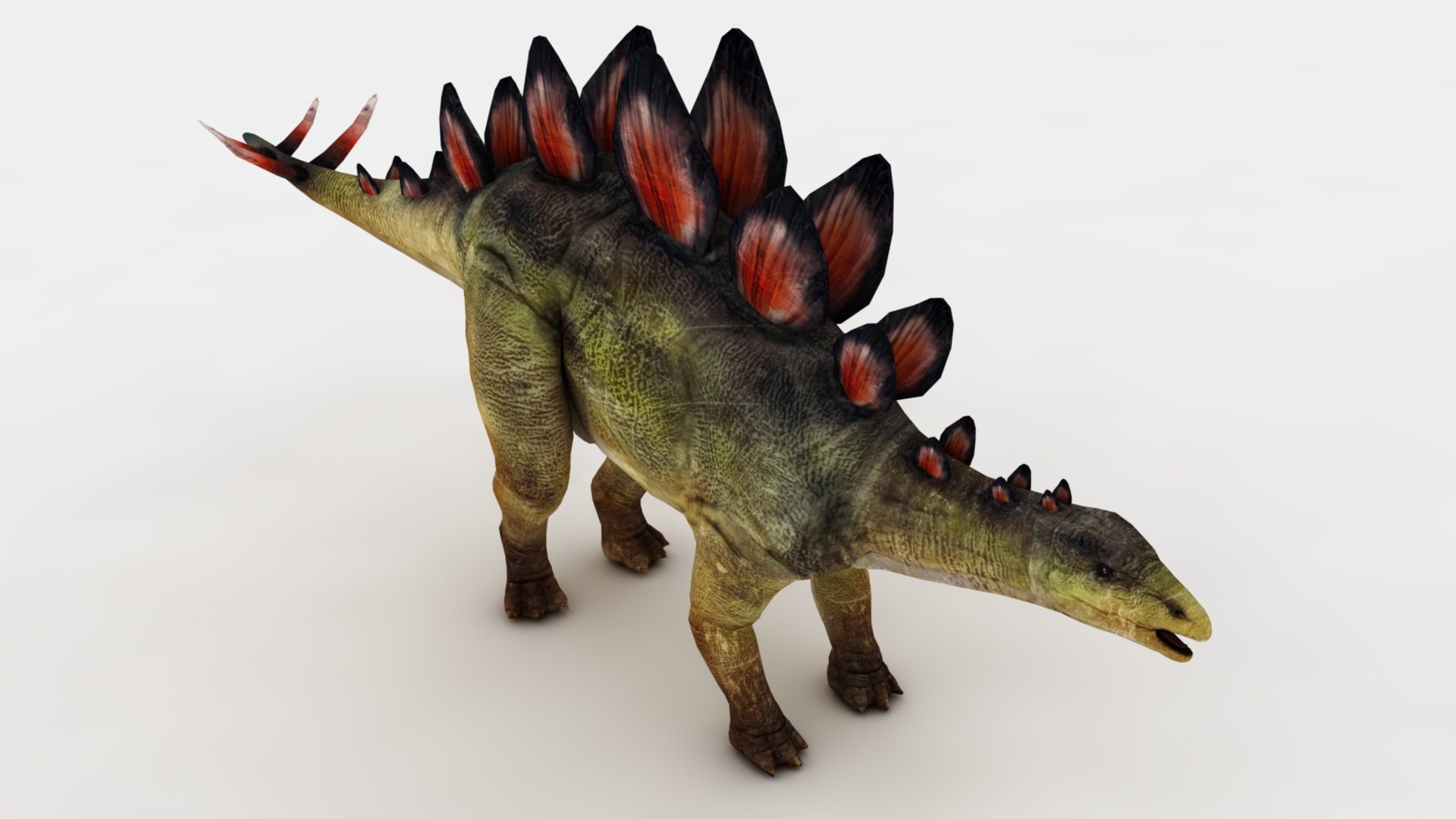 Stegosaurus Rigged And Animated 3D Model - TurboSquid 2348399