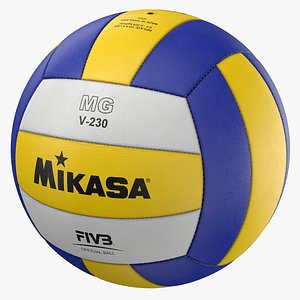 3D Mikasa Volleyball Ball