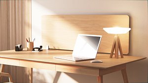 Japandi Tokyo Office Desk Chair Set - Japandi Scandinavian