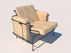 magis traffic chair design 3D