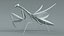 Praying Mantis Rigged model